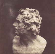 Bust of Patroclus, August 9, 1843. Creator: William Henry Fox Talbot
