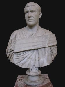 Bust of Philip the Arab, 3rd cen. AD. Artist: Art of Ancient Rome, Classical sculpture
