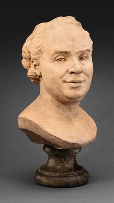 Bust of Piron, 1750/60. Creator: Attributed to Jean-Baptiste Lemoyne II