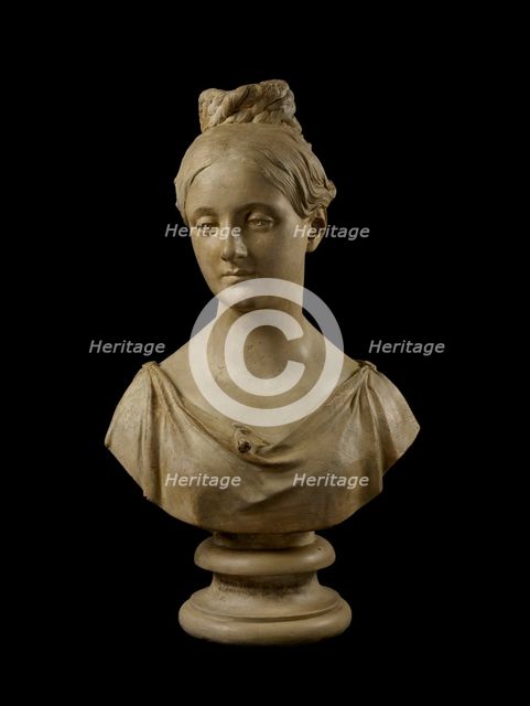 Bust of Princess Louisa Wilhelma Adelaide of Saxe-Weimar (1817-1832), 1832-1833. Artist: Francis Legatt Chantrey.