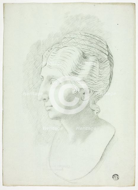 Bust of Roman Matron, n.d. Creator: John Downman.