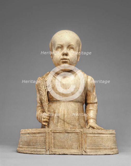 Bust of Simon of Trent, about 1475-1480. Creator: Antonio Rizzo.