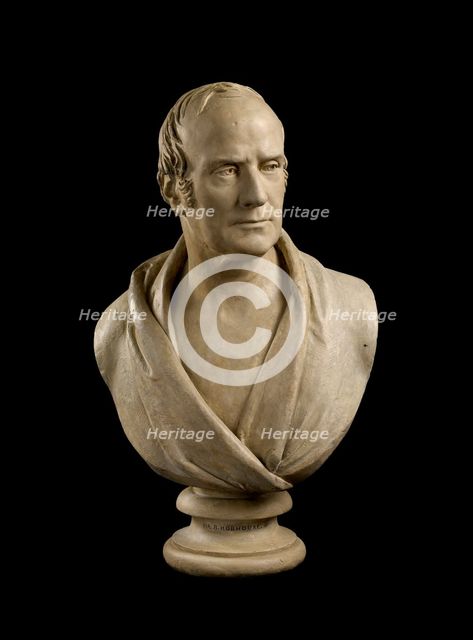 Bust of Sir Benjamin Hobhouse, Bt, MP (1757-1831), 1818-1819. Artist: Francis Legatt Chantrey.