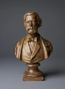Bust of Sir John Charles Robinson, late 19th century