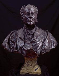 Bust of Sir John Everett Millais, Bt, P.R.A., 1896. Creator: Edward Onslow Ford