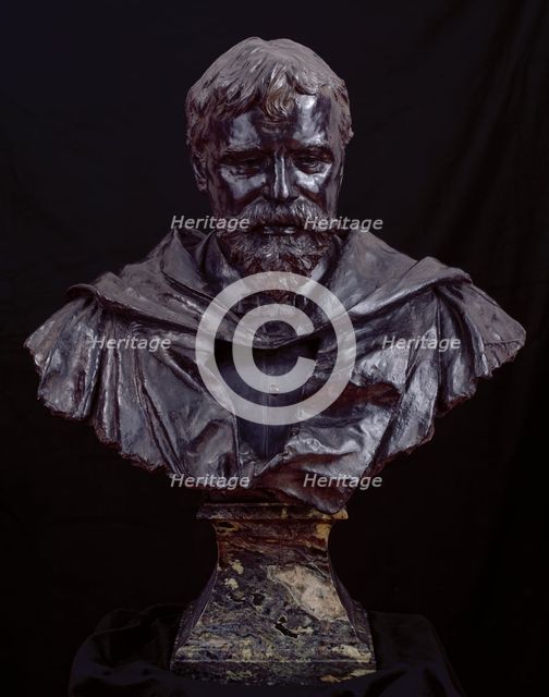 Bust of Sir Lawrence Alma-Tadema, R.A., 1895. Creator: Edward Onslow Ford.