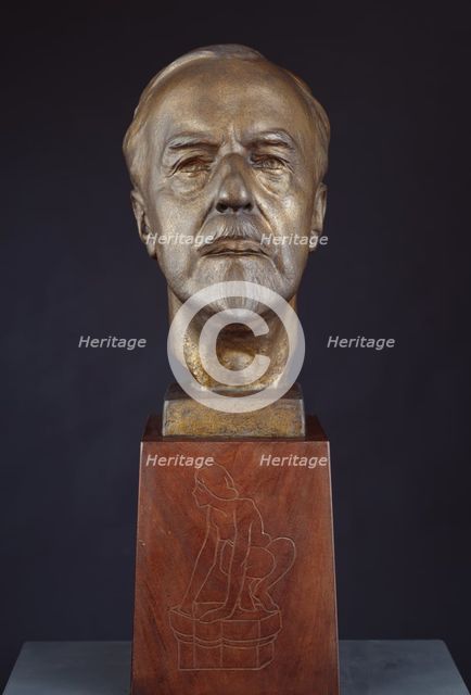Bust of Sir William Goscombe John, R.A., 1942. Creator: William Goscombe John.