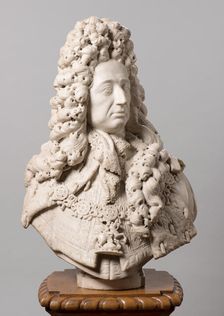 Bust of Stadholder-King William III (1650-1702). Creator: Johannes Blommendael