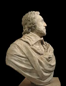 Bust portrait of Thomas Howard, Earl of Arundel, mid 17th century. Artist: Francois Dieussart