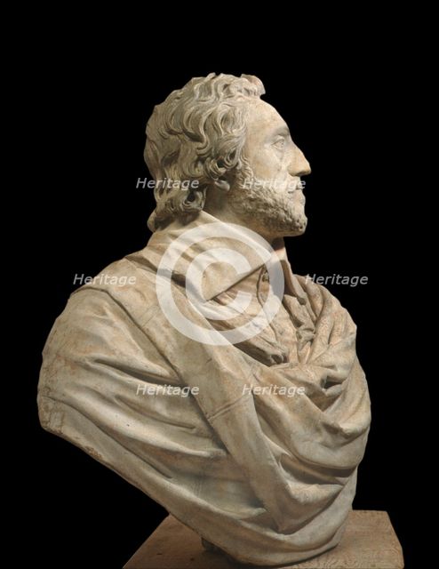 Bust portrait of Thomas Howard, Earl of Arundel, mid 17th century. Artist: Francois Dieussart.