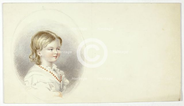 Bust Portrait of Child, n.d. Creator: Elizabeth Murray.