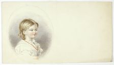 Bust Portrait of Child, n.d. Creator: Elizabeth Murray
