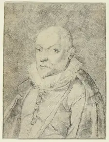 Bust Portrait of Man, n.d. Creator: Daniel de Blieck