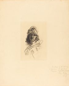 Buste de Bellone, 1883. Creator: Auguste Rodin