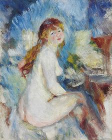 Buste de femme nue, ca 1879. Creator: Renoir, Pierre Auguste (1841-1919)