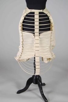 Bustle, American, 1868-69. Creator: Unknown