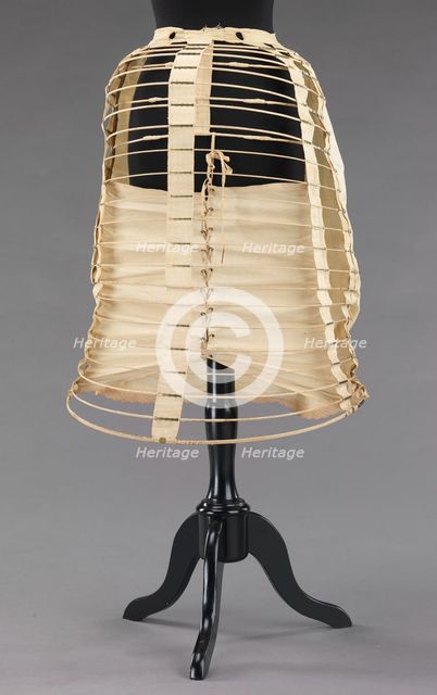 Bustle, American, 1872-74. Creator: Unknown.