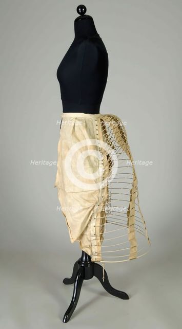 Bustle, American, 1883-88. Creator: W.S.D. & Company.