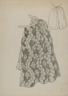 Bustle, c. 1936. Creator: Lillian Causey