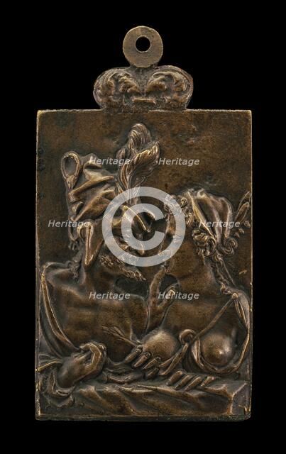 Busts of Man and Woman, c. 1600. Creator: Unknown.