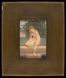 By a Clear Fountain, 1907. Creator: Lucia Fairchild Fuller