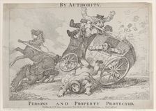 By Authority. Persons and Property Protected, November 24, 1785., November 24, 1785. Creator: Thomas Rowlandson