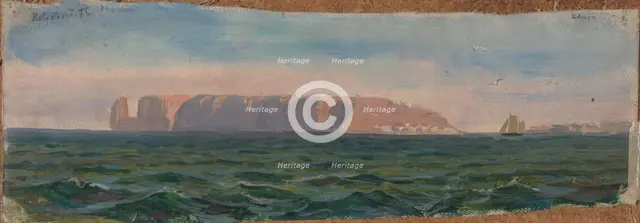By Heligoland, 1865. Creator: Fredrik Jonas Lucian Botfield Collett.