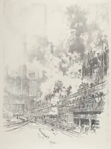 By-Products, 1916. Creator: Joseph Pennell