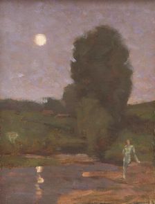 By the Moonlight, after 1900. Creator: Milan Thomka Mitrovsky