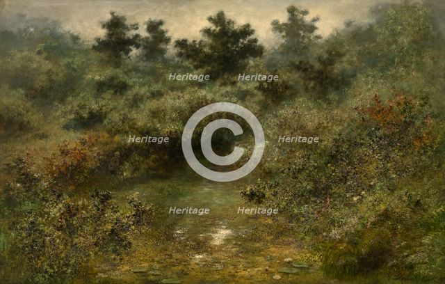 By the Brook, 1872. Creator: Xavier De Cock.
