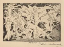 By the Caliban, 1919-1920. Creator: Arthur Davies