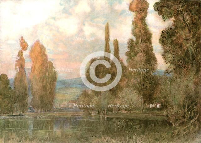 'By the Edge of the Lake, 1902.  Creator: Unknown.