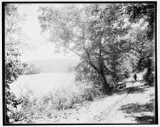 By the French Broad at Jack's Run, N.C., (1902?). Creator: William H. Jackson