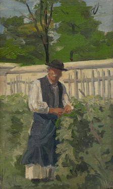By the Grapevines, 1935. Creator: Jozef Hanula