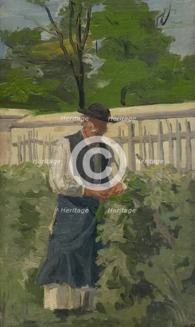 By the Grapevines, 1935. Creator: Jozef Hanula.