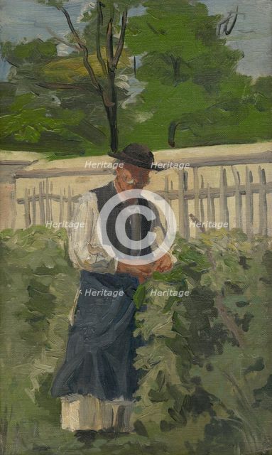 By the Grapevines, 1935. Creator: Jozef Hanula.