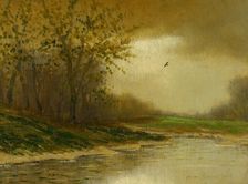 By the river, 1910. Creator: Eugen Szepesi-Kuszka