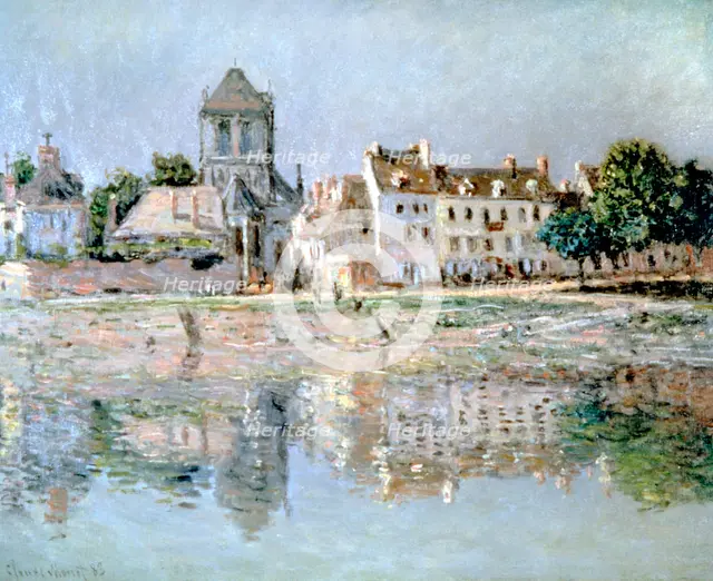'By the River at Vernon', 1883. Artist: Claude Monet