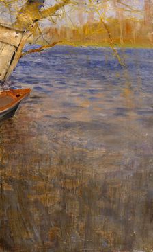 By the Sea. A Spring Day, c1900s. Creator: Bruno Liljefors