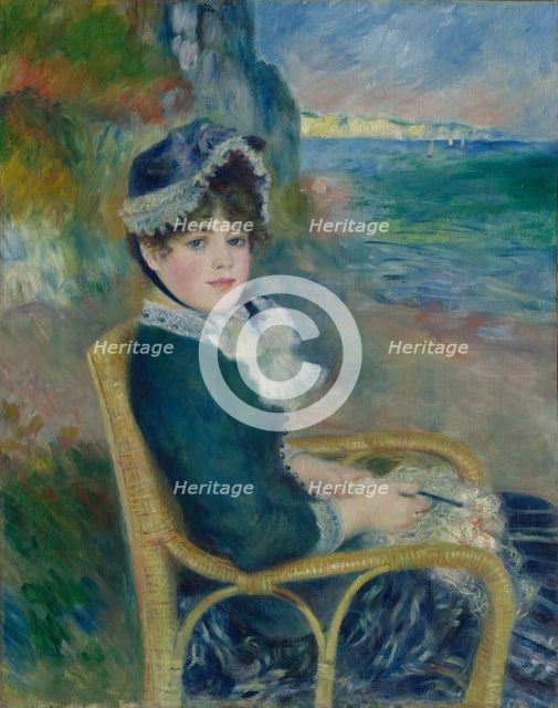 By the Seashore, 1883. Creator: Pierre-Auguste Renoir.