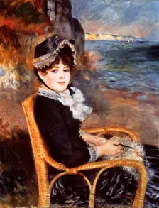 By the Seashore 1883. Artist: Pierre-Auguste Renoir