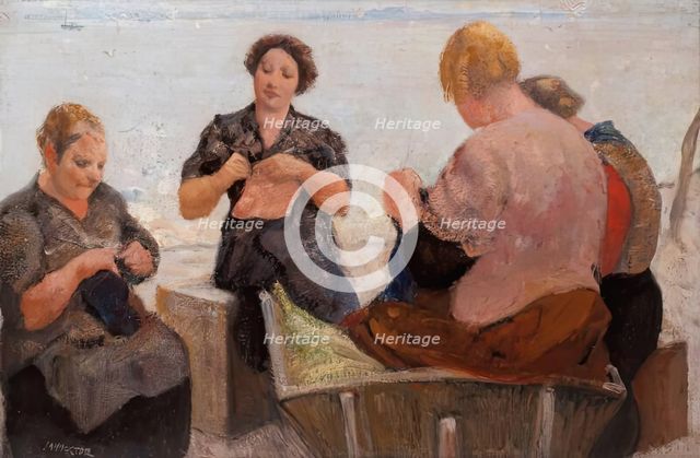 By the Shore, c1938. Creator: James Alexander Hay Hector.
