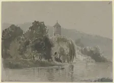 By the Tauber near Wertheim, c1880-1900. Creator: Ernst Morgenstern