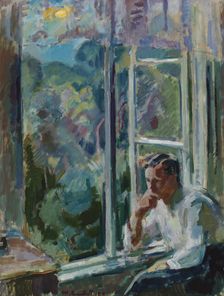 By the Window, 1919. Creator: Magnus Enckell