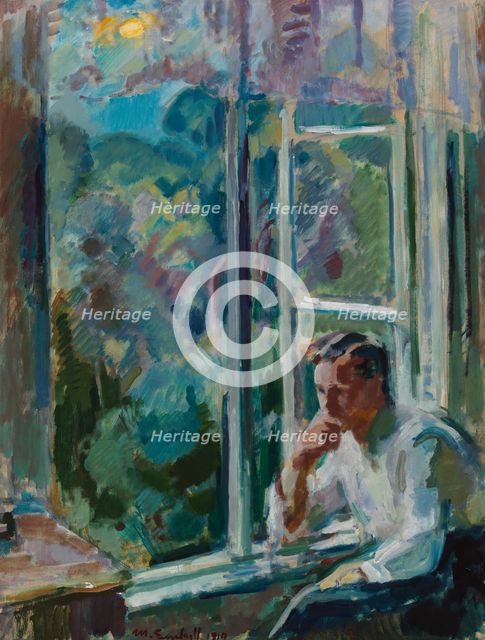 By the Window, 1919. Creator: Magnus Enckell.