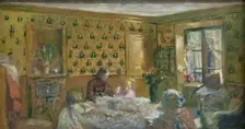 By the Worktable, 1905. Creator: Vuillard; Édouard (1868-1940)