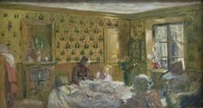 By the Worktable, 1905. Creator: Vuillard; Édouard (1868-1940)