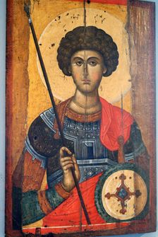 Byzantine Museum, Athens, Greece, 2003. Creator: Ethel Davies