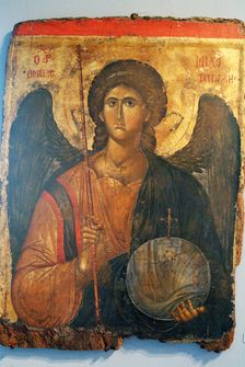 Byzantine Museum, Athens, Greece, 2003. Creator: Ethel Davies