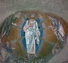 Byzantine mosaic of the Transfiguration, 11th century